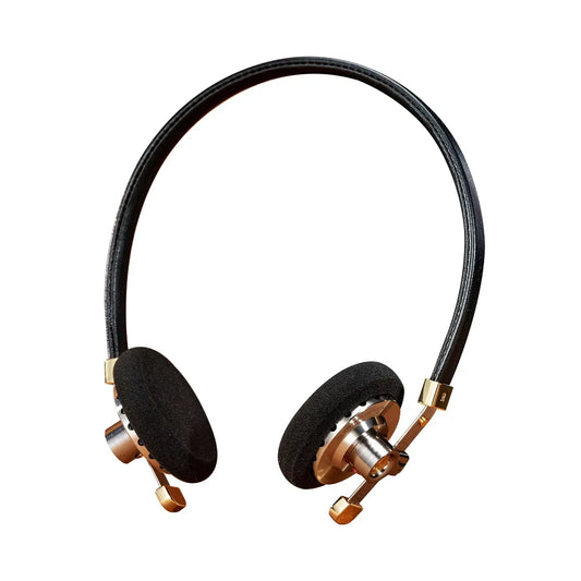 Casque filaire supra-auriculaire Roseselsa Distant Mountain, design rétro métallique, écouteurs HiFi
