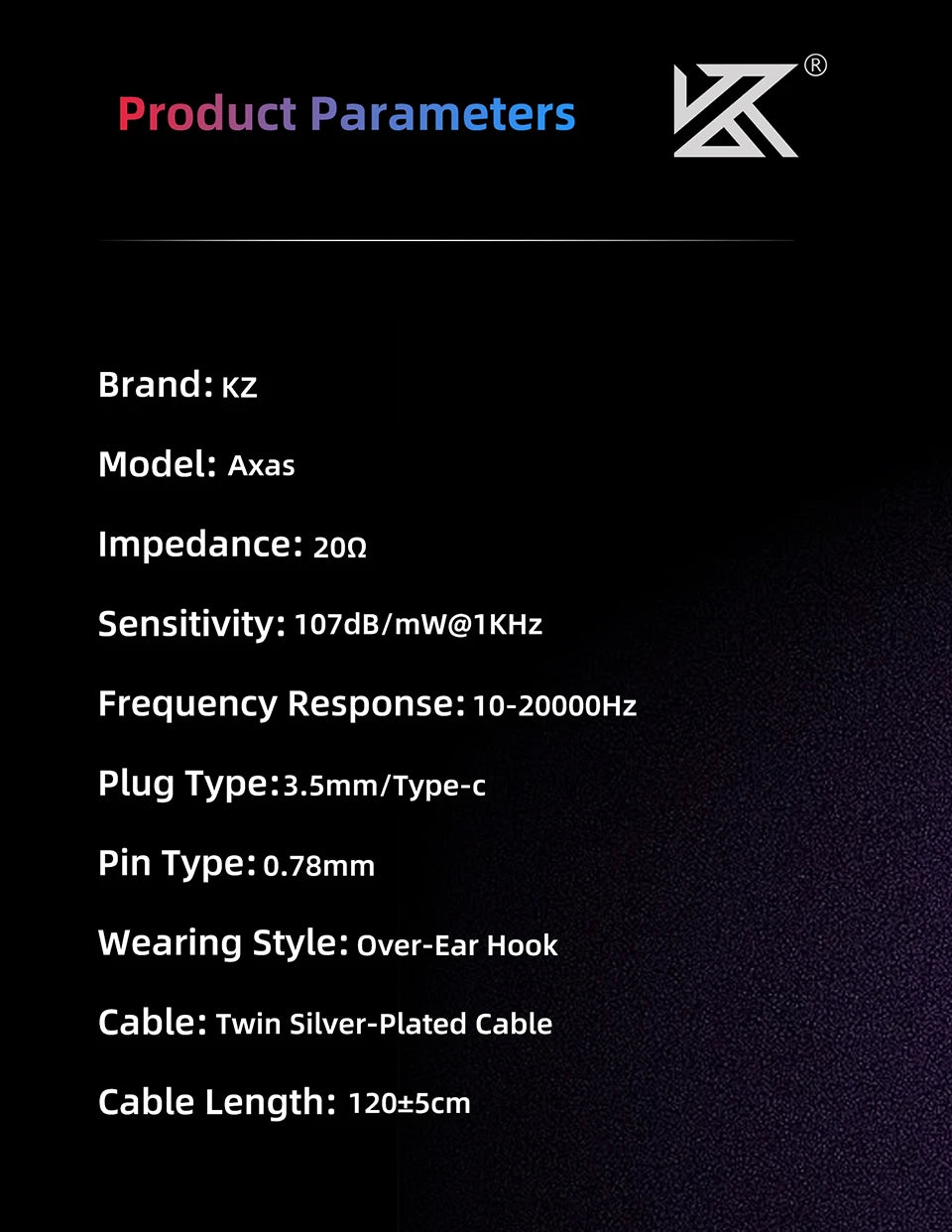 KZ Axas Gaming Earbuds Wired IEM HiFi Bass Headphones with Microphone, FPS Gaming Earphones, KZ Axas In-Ear Monitor Earbuds for PC Mobile & Console Gaming