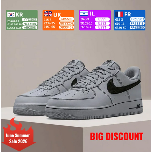 Nike Air Force 1 herensneakers: antislip, slijtvast, dempend, lichtgewicht, stijlvol, casual en klassiek – HQ2037-004