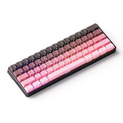Teclado gaming mecánico Akko MonsGeek FUN60 Ultra con interruptores magnéticos 60%, Rapid Trigger, 8K HE/TMR, teclado gamer personalizado de aluminio