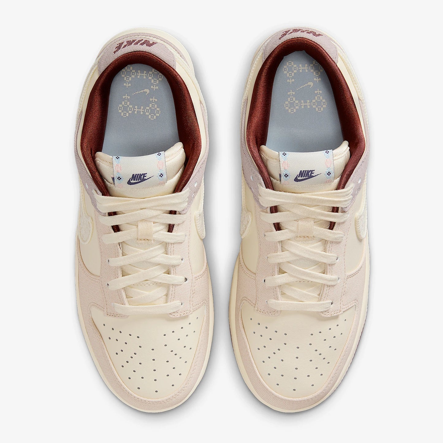 Nike genuine Dunk Low LX Women's Cushioned Retro Sneakers IH7353-010