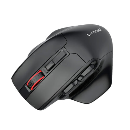 Rato sem fios E-YOOSO 2.4G PAW3212 4800 DPI, rato ergonómico para gaming e escritório, para notebook, PC, portátil e MacBook