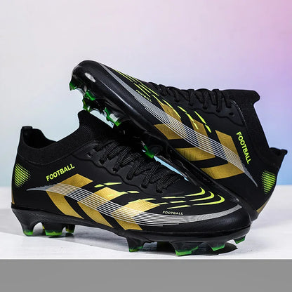 New Men Football Boots Professional Cleats Futsal Match Soccer Shoes Hot Sale TF/FG Unisex Ultralight Sneakers High-quality