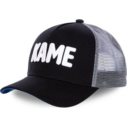 New Dragon Ball Son Goku Cap Summer Travel Peaked Cap Men's Embroidery Hip-Hop Cap Style Sun Visor Adjustable Trucker Mesh Cap