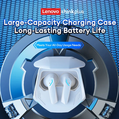 Lenovo GM2 Pro TWS Wireless Gaming Earbuds Bluetooth 5.3 – ENC Noise Cancelling Sport Earphones with Mic, Dual Mode Music & Gaming Headset