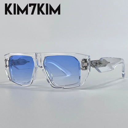 Steampunk Square Polarized Sunglasses Men Big 2026 Luxury Brand Punk UV400 Driving Sun Glasses Fashion Eyewear For Male Shades