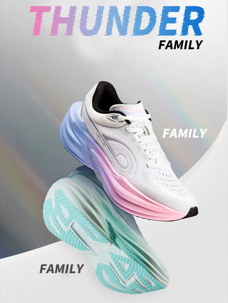 QIAODAN TG1.0 Women's Marathon Running Shoes 2026 New Platform Racing Shock Absorption Soft Long Distance Sneakers QDB022253285