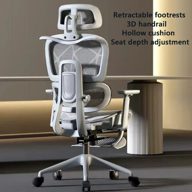 High Back Office Chair 3D Headrest Gaming Chairs Adjustable Computer Relaxing Massage Gamer Chair Ergonomic Office Furniture