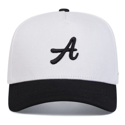 Unisex-Baseballmützen mit „A“-Buchstaben-Seitenaufdruck und Los-Angeles-Stickerei – für Frühling und Herbst, Outdoor, verstellbar, Freizeitmützen, Sonnenschutzmützen, Sportmützen