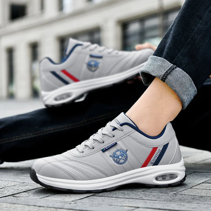 Chaussures de sport pour hommes grande taille respirant confortable résistant à l'usure Snekaers semelle souple chaussures de course plates décontractées pour homme