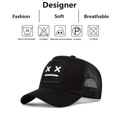 Șepci de baseball unisex XX cu broderie, reglabile, casual, pentru primăvară și vară, cu protecție solară