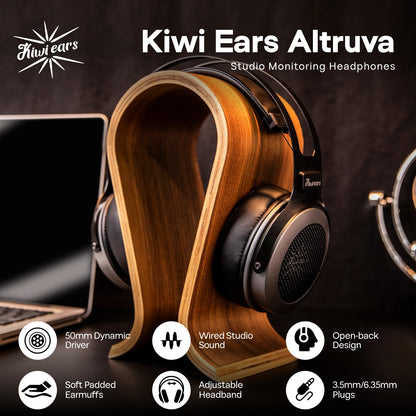 Linsoul Kiwi Ears Altruva Hi-Fi 50mm Dynamic Driver Headphones Open-Back Audiophile Headphones Premium Studio Sound