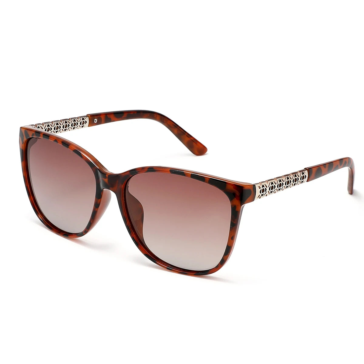 KROKODIL Polarized Sunglasses for Women Fashion Square Sunglasses Unisex Frame UV400 Protection With Boxes Set