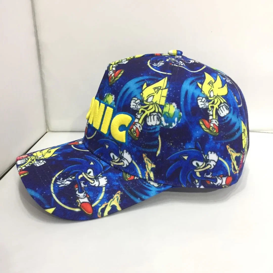 Supersonic Mouse Four Seasons Cap Movable Doll Toy Adjustable Hedgehog Anime Hip-hop Cap Baseball Cap Hat Student Boy Girl Hat