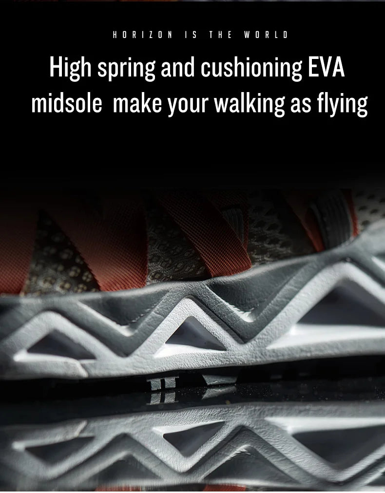 RAX Nieuwe heren- en dameszomerwandelschoenen, ademende Upstream-schoenen, trekkingschoenen, waterschoenen, outdoor-, vis- en kampeerschoenen, sneakers voor heren