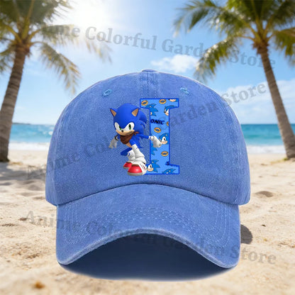 Anime Sonics Baseball Cap for Men Women Cartoon Fashion Peaked Caps Adults Summer Good-looking Sunscreen Hats Hip Hop Hat Gift