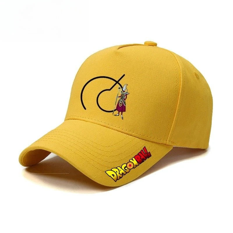 Czapka z daszkiem Dragon Ball Master Roshi Son Goku – kreatywny nadruk z literami z anime o wysokiej wartości, unisex, codzienna, uniwersalna czapka baseballowa