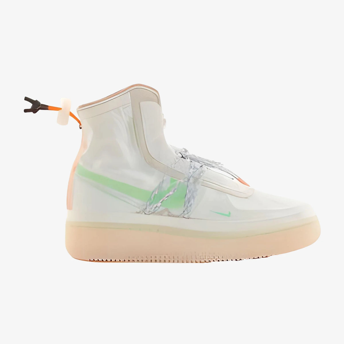 „Nike“ originalūs „AF1 SHELL“ moteriški „Air Force No.1“ aukšti nailono sportiniai bateliai DJ9304-131