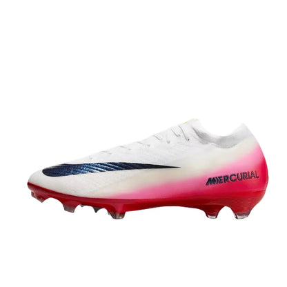 Nike Mercurial Vapor 16 Elite LV8 Ανδρικά παπούτσια ποδοσφαίρου FG – Μαλακά, Άνετα, Για φυσικό χλοοτάπητα, Λευκό/Μπλε HV4887-100