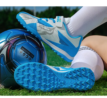 Chaussures de football pour enfants, crampons de soccer d'extérieur, chaussures de sport professionnelles pour garçons et filles, chaussures de terrain de football de haute qualité pour enfants 2026