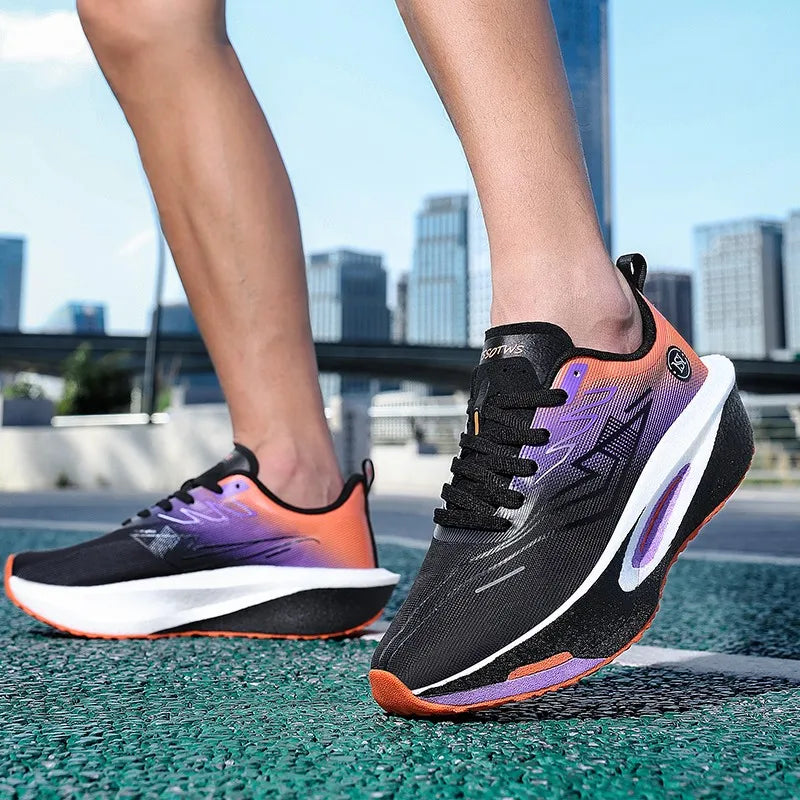 Zapatillas de running para hombre, de alta calidad, profesionales para entrenamiento, ligeras, resistentes al desgaste, deportivas planas y casuales
