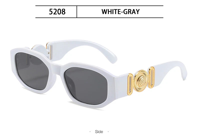 Vintage Square Luxury Small Frame Sunglasses Men Women Rectangle Brand Design Fashion Square Sun Glasses Shades Vintage Glasses
