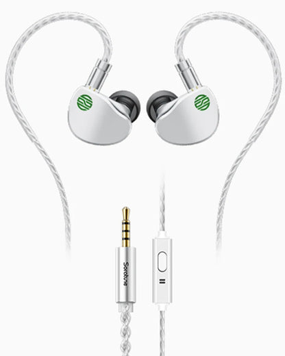 Clearance Sale Soratune BI02 HiFi Earphone at low price, Dual-Chamber Tech × N52 Magnet Dynamic Driver In-Ear Earphone