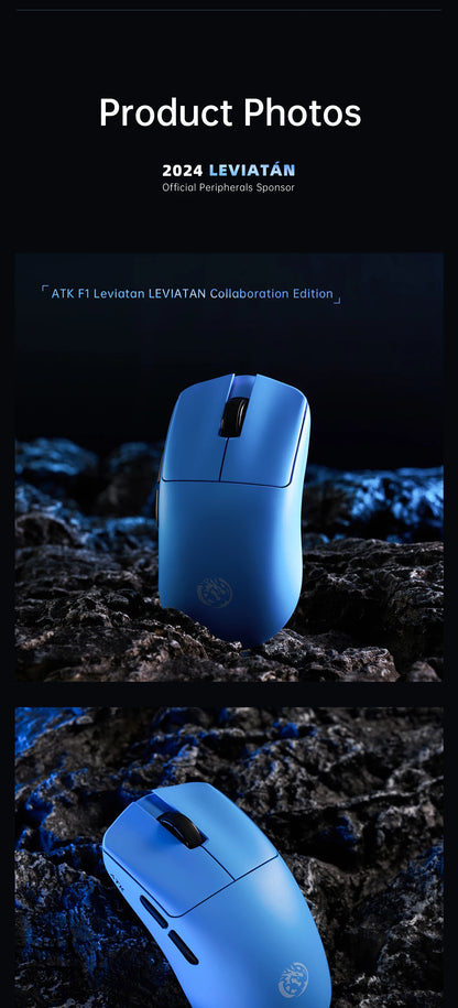 ATK BlazingSky F1 Extreme Ασύρματο Gaming Ποντίκι PAW3950 Ultra Dual-Mode 8000Hz 35g Ελαφρύ Ποντίκι E-sports FPS