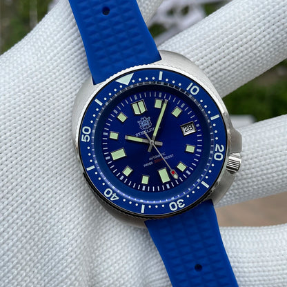STEELDIVE SD1970 Automatic Mechanical Diver Watch Captain Willard NH35 Watches TURTLE Homage Water Resistant 200M Dive Watch Men