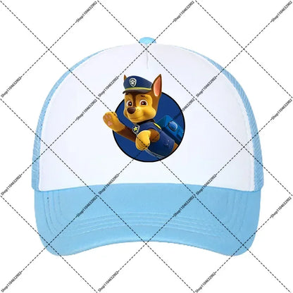 Paw Patrol Hats Chase Skye Baseball Cap Women Man Cute Cartoon Anime Pattern Print Sun Hat Summer Outdoor Caps Birthday Gifts