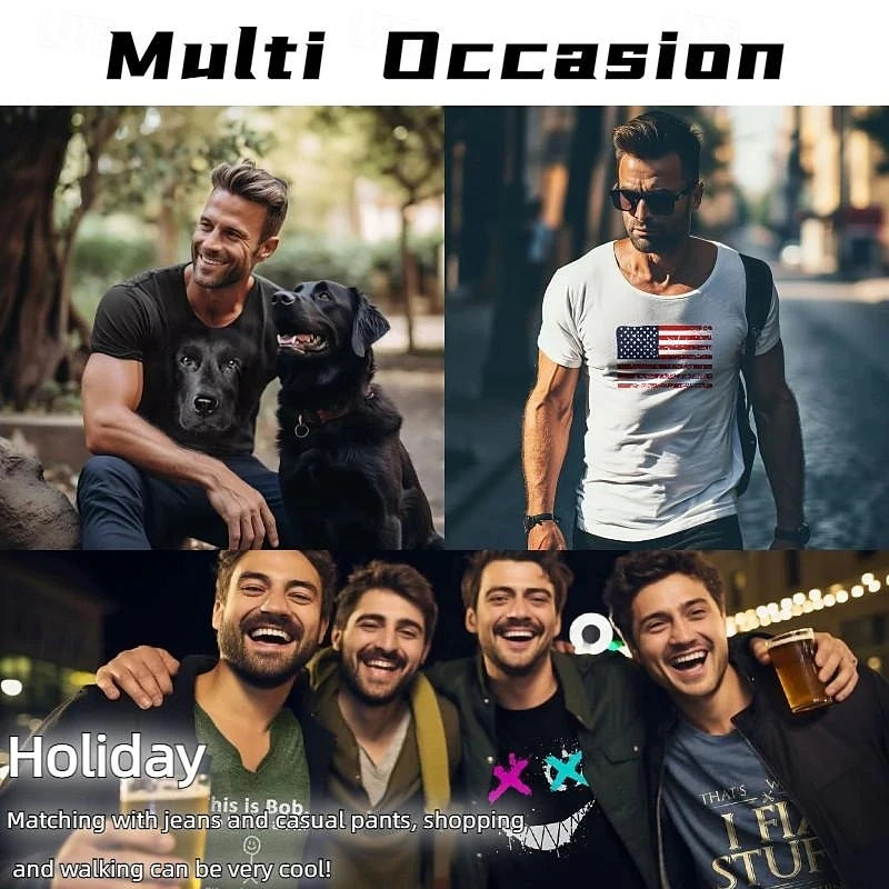 Animal Men's T Shirt Summer Short Sleeve Scorpion 3D Print Funny T-Shirts Fashion Casual Male Sportshirt Oversized Mens Clothing