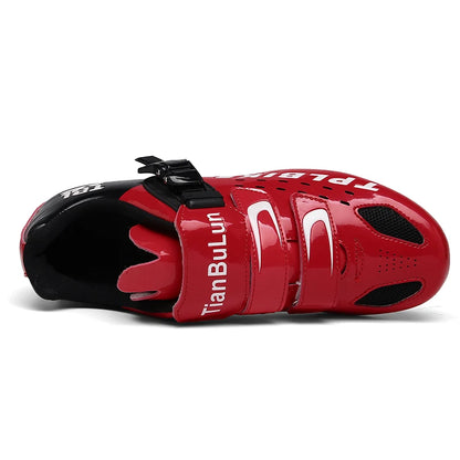 New Men's and Women's Bicycle Shoes,Outdoor Cycling Shoes,Three Functional Soles,Professional Training Shoes