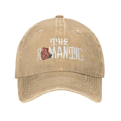 B&W The Romantic Tour Bruno Mars Concert Tour Washed Baseball Cap  Fashion Hip Hop Hats Summer Unisex Men Hunting Snapback Cap