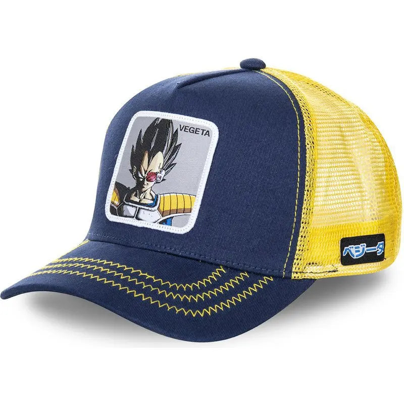 High Quality Dragon Ball Z Styles Anime Son Goku Cotton New Baseball Cap Men Women Hip Hop Dad Adjustable Mesh Hat Trucker Hat