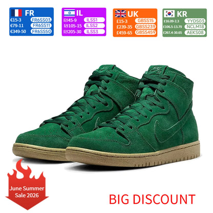 Nike Dunk SB Dunk High Retro-henkiset, trendikkäät, liukumattomat ja kestävät puolikorkeat vapaa-ajan lenkkarit DQ4489-300