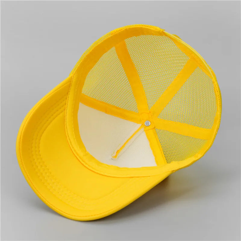 SpongeBob SquarePants Baseball Hats Fun Cartoon Anime Figures Sun Hat Parent Child Kawaii Peaked Cap Trendy Cute Outdoor Caps