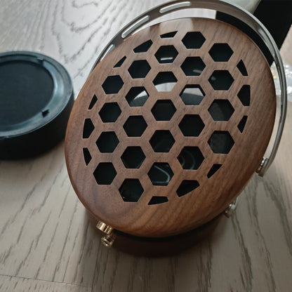 Kit de coque pour écouteurs DIY Walnut pour écouteurs. Accessoires pour écouteurs supra-auriculaires