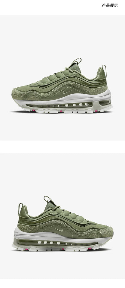 Nike originele Air Max 97 ademende hardloopschoenen voor dames met luchtdemping FB4496-300