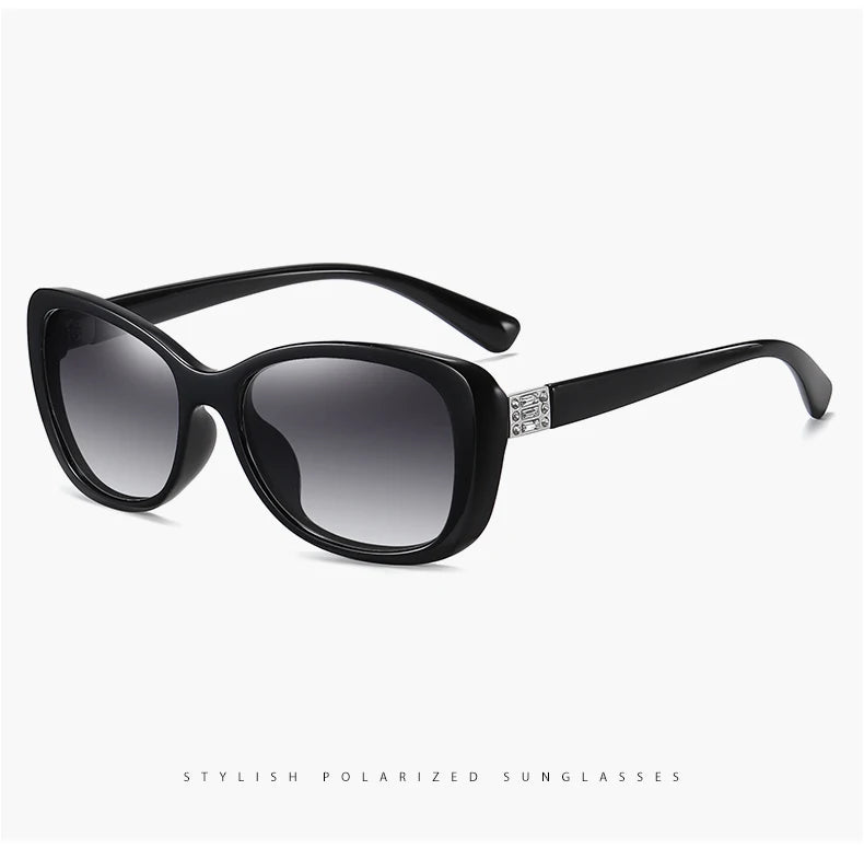 New Luxury Brand Diamond Gradient lens Sunglasses Women Polarized Glasses Driving Anti-glare Sun Glasses oculos de sol feminino