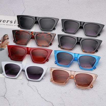 NEW Fashion Square Sunglasses Women Designer Luxury Man/Women Cat Eye Sun Glasses Classic Vintage UV400 Outdoor Oculos De Sol