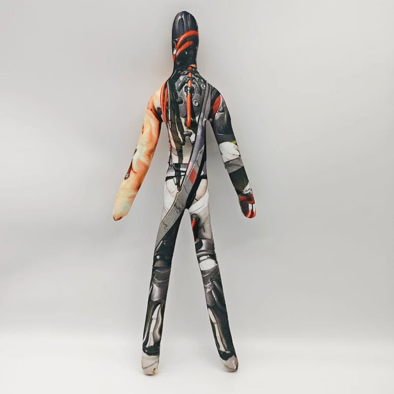 26cm Various Postures Flexible Body Wire Anime Game Overwatch D.Va / Doomfist / Genji / Widowmaker Plush Toy Figure Plushie Doll