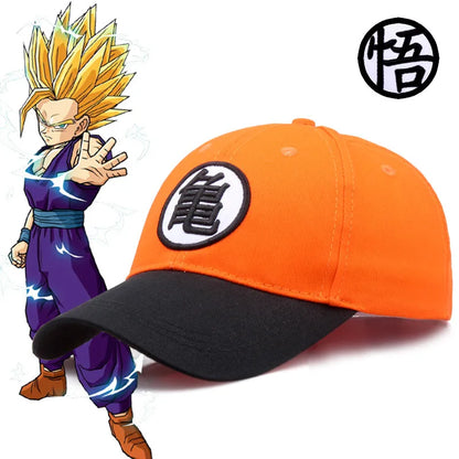 Dragon Ball Z Adjustable Baseball Cap Anime Goku Parent-Child Summer Sunhat Hip Hop Dad Hat Men Boy Outdoor Sport Hats Gift