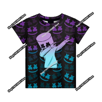2026 Fortnite T-shirt Boys Summer Anime Game T Shirt Everyone T-Shirt Cute Tee Shirt Basic Battle Gamer Short Sleeve Man Tshirt