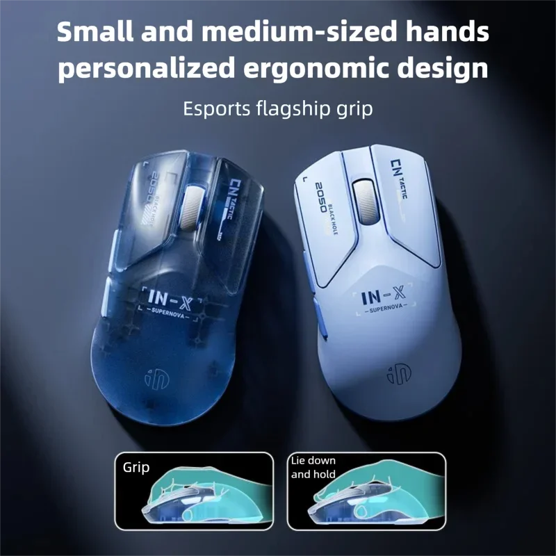 INPHIC INX SE Lightweight Wireless Gaming Mouse 12800DPI Flagship Touch 1000HZ Wireless Mouse Suitable for Desktop Laptops