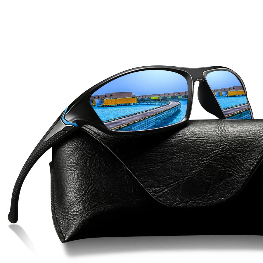 8PCS Fashion Vintage Driving Fishing Cycling  Eyewear Sports Sunglasses Men Women Running Mountaineering Sport Sun Glasses