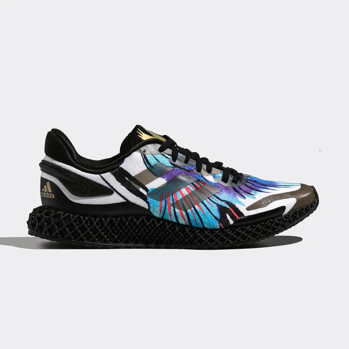 Adidas Authentique 4D Run 1.0 Chaussures de course imprimées respirantes unisexes FV5278