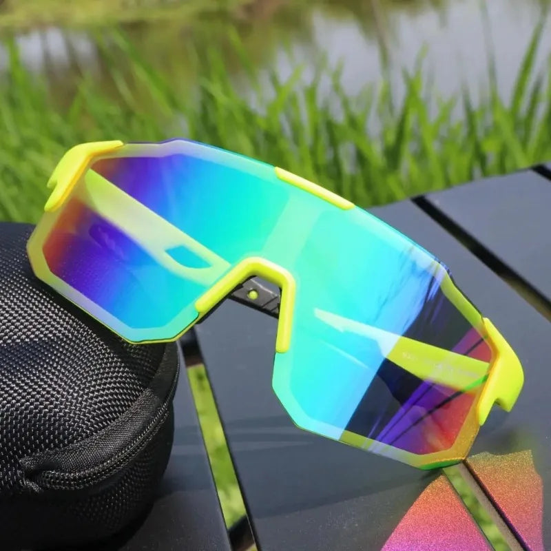Cycling Glasses for Men Uv400 Cycling Shades Bike Sunglass Outdoor Bicycle Glasses Shades Sunglasses for Men