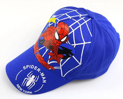 Cappellino da baseball Spider-Man per ragazzi e ragazze, cappelli da supereroe, cappello da sole, regalo di compleanno per bambini, accessori per cosplay, cappellini alla moda