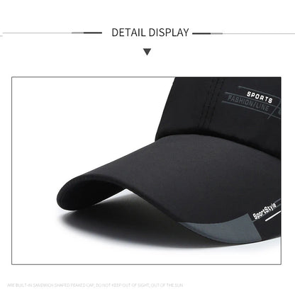 Sombrero de pescador de malla transpirable, informal, de secado rápido y de estilo coreano para hombre, ideal para el verano