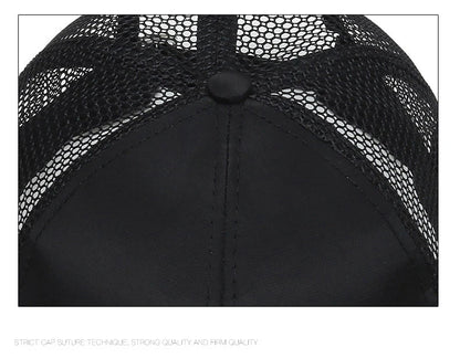 Sombrero de pescador de malla transpirable, informal, de secado rápido y de estilo coreano para hombre, ideal para el verano